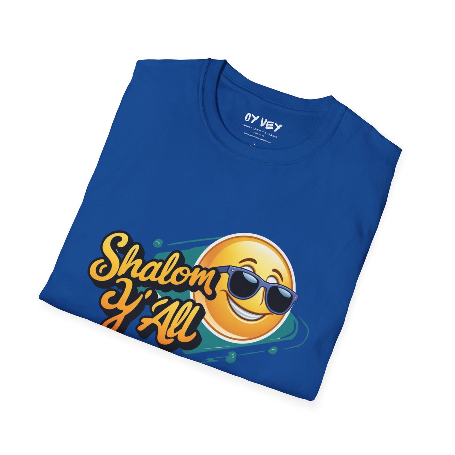 Shalom Y´all - Unisex soft T-shirt, Perfect Gift for Friends