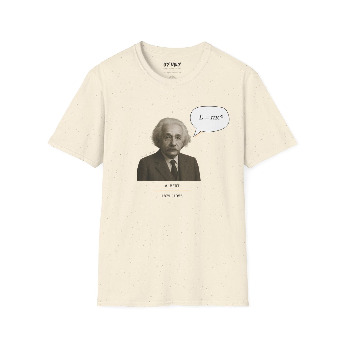 Albert Einstein - Unisex soft T-shirt, Perfect Gift for Friends