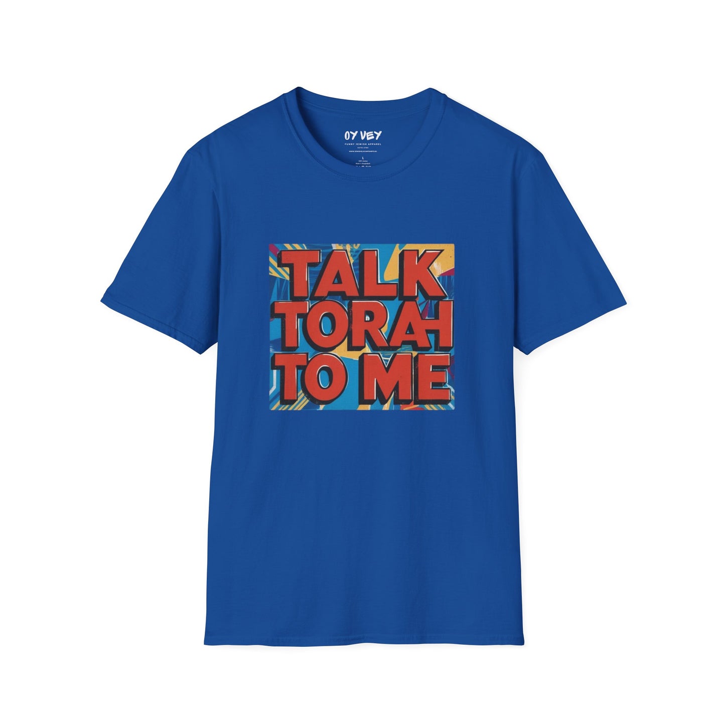 Talk Torah To Me - Unisex soft T-shirt, Perfect Gift for Friends