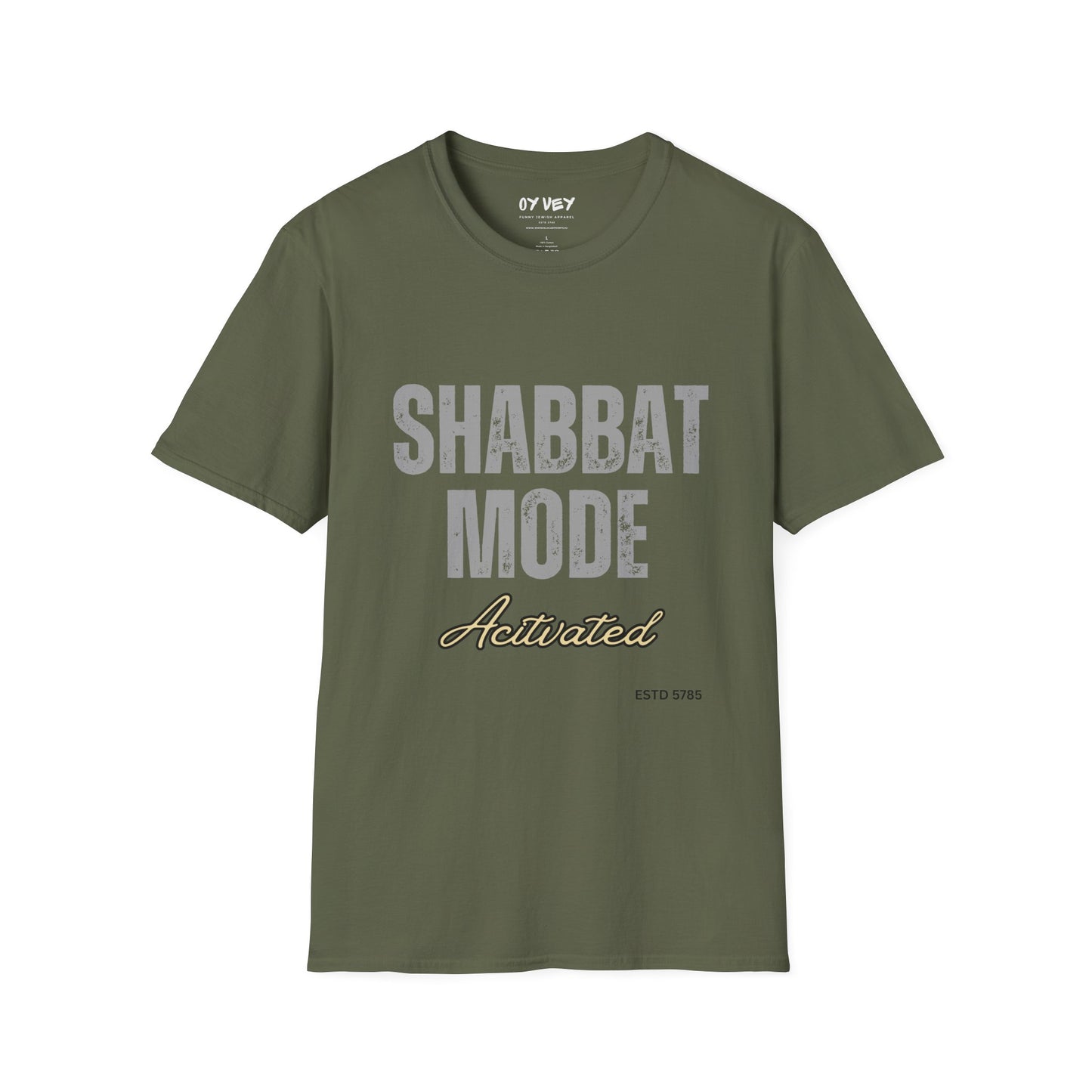 Shabbat Mode Activated 2 - Unisex soft T-shirt, Perfect Gift for Friends