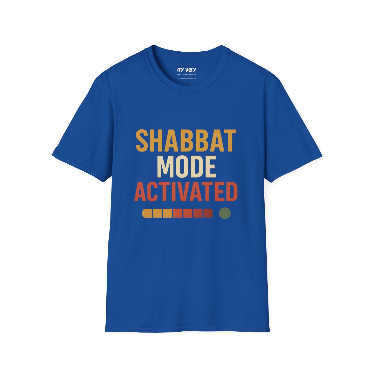 Shabbat Mode Activated - Unisex soft T-shirt, Perfect Gift for Friends