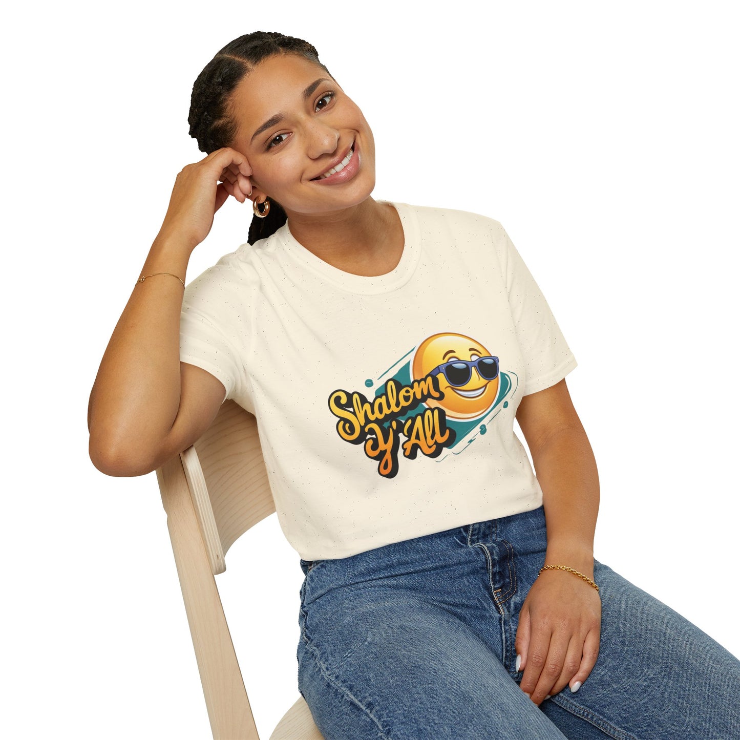 Shalom Y´all - Unisex soft T-shirt, Perfect Gift for Friends