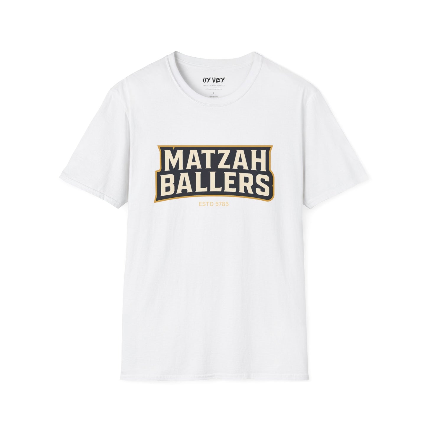 Matza Ballers 3 - Unisex soft T-shirt, Perfect Gift for Friends