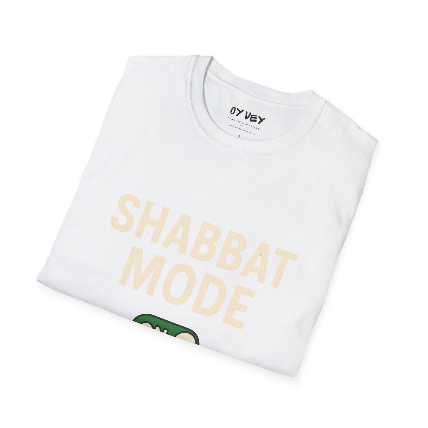 Shabbat Mode Activated 3 - Unisex soft T-shirt, Perfect Gift for Friends