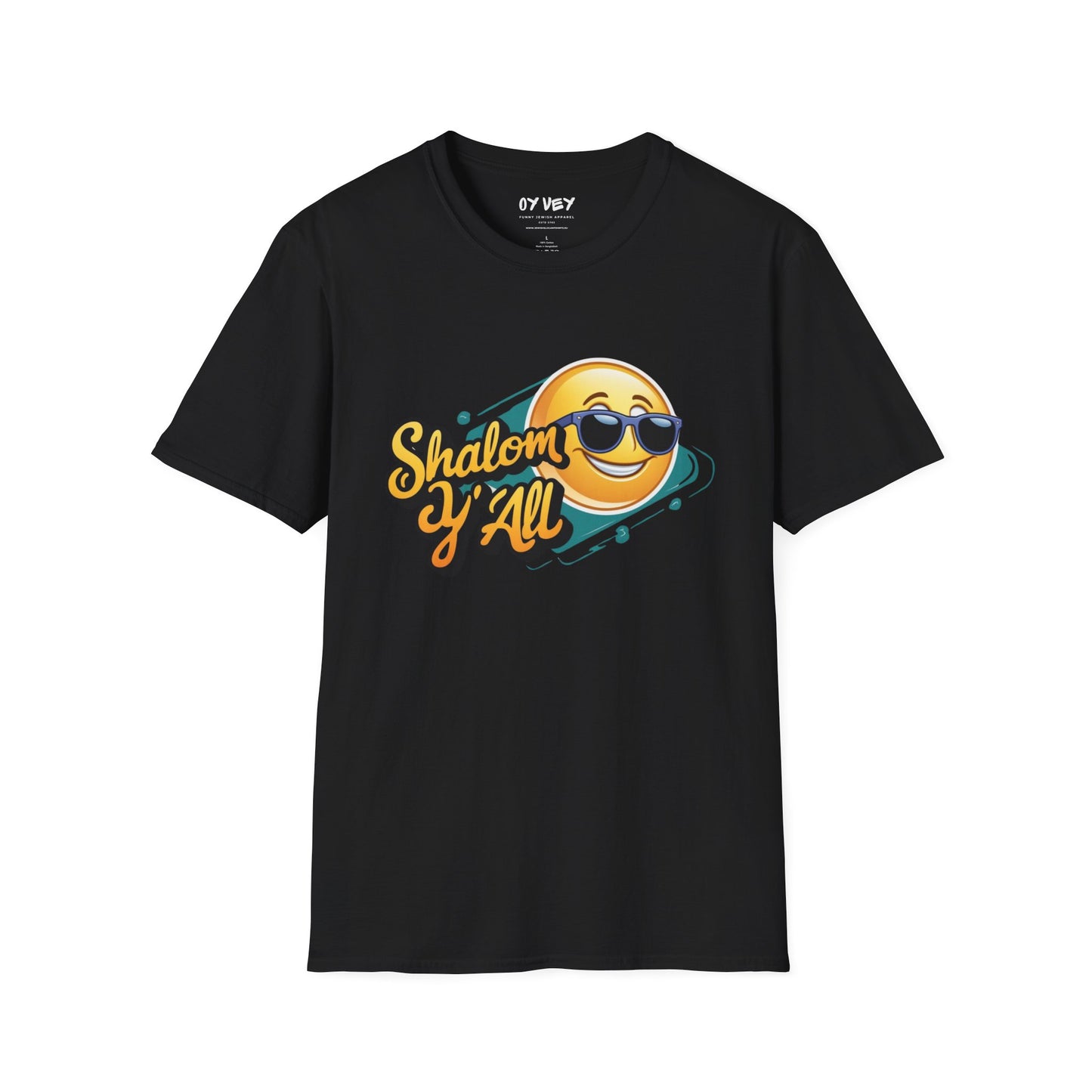 Shalom Y´all - Unisex soft T-shirt, Perfect Gift for Friends