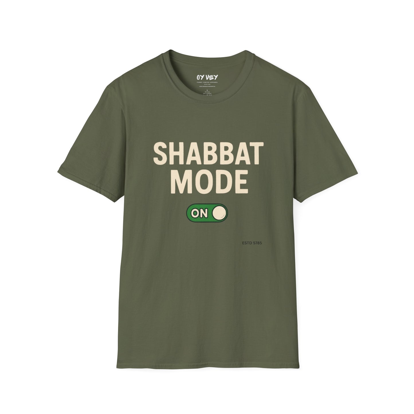 Shabbat Mode Activated 3 - Unisex soft T-shirt, Perfect Gift for Friends