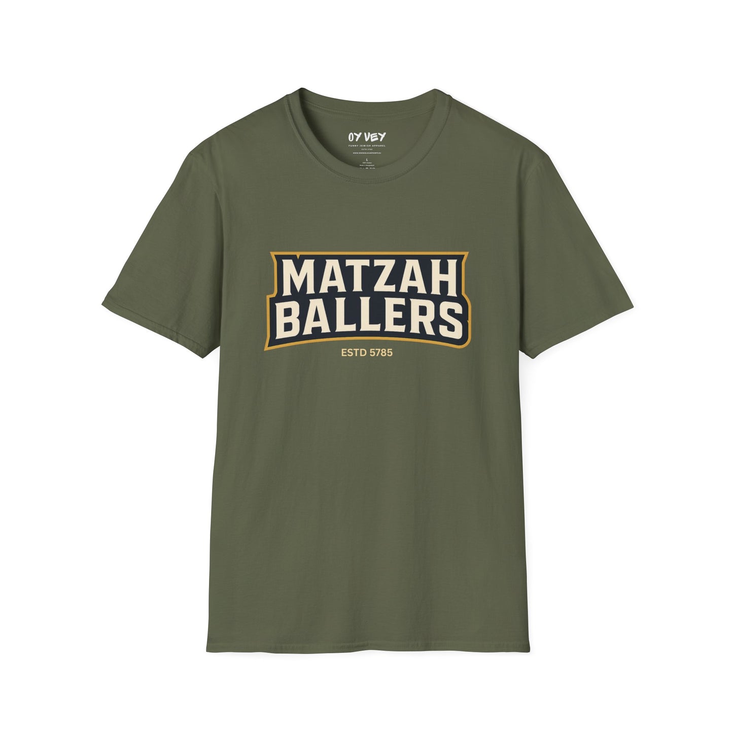 Matza Ballers 3 - Unisex soft T-shirt, Perfect Gift for Friends