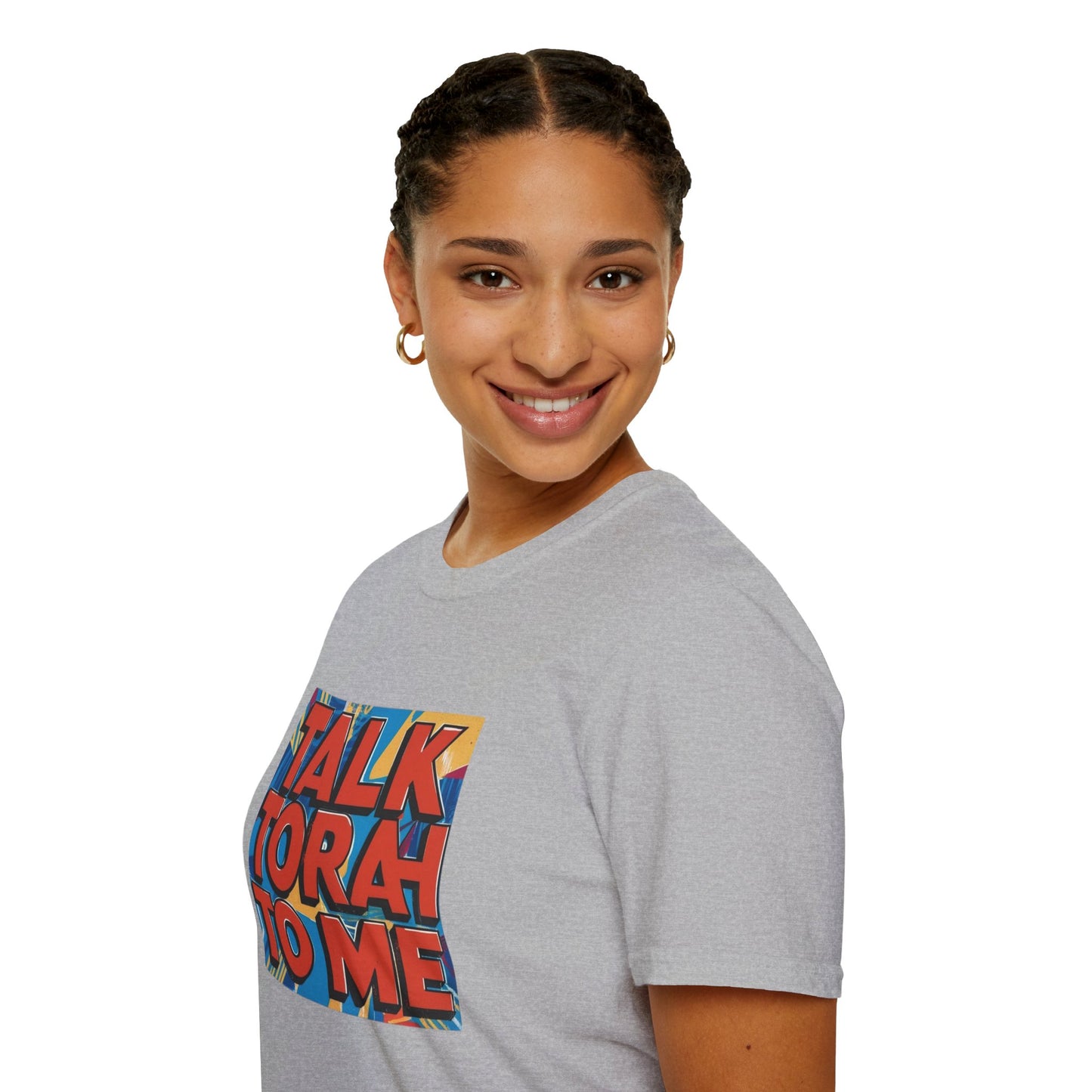 Talk Torah To Me - Unisex soft T-shirt, Perfect Gift for Friends