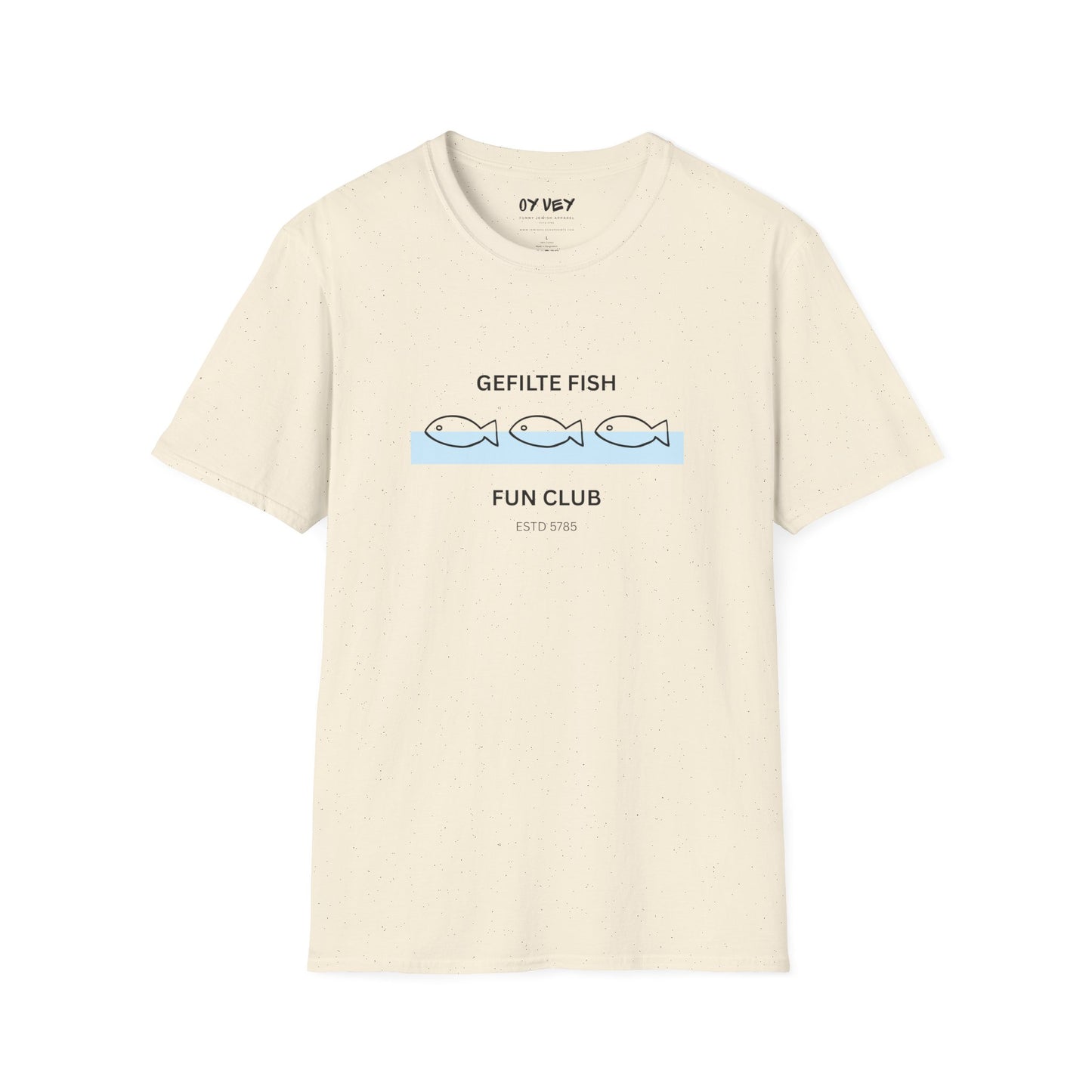 Gefilte Fish Fun Club 2 - Unisex soft T-shirt, Perfect Gift for Friends