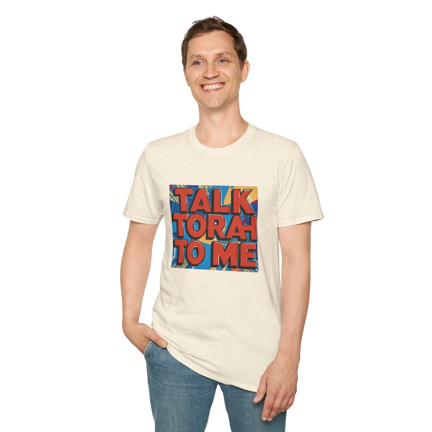 Talk Torah To Me - Unisex soft T-shirt, Perfect Gift for Friends