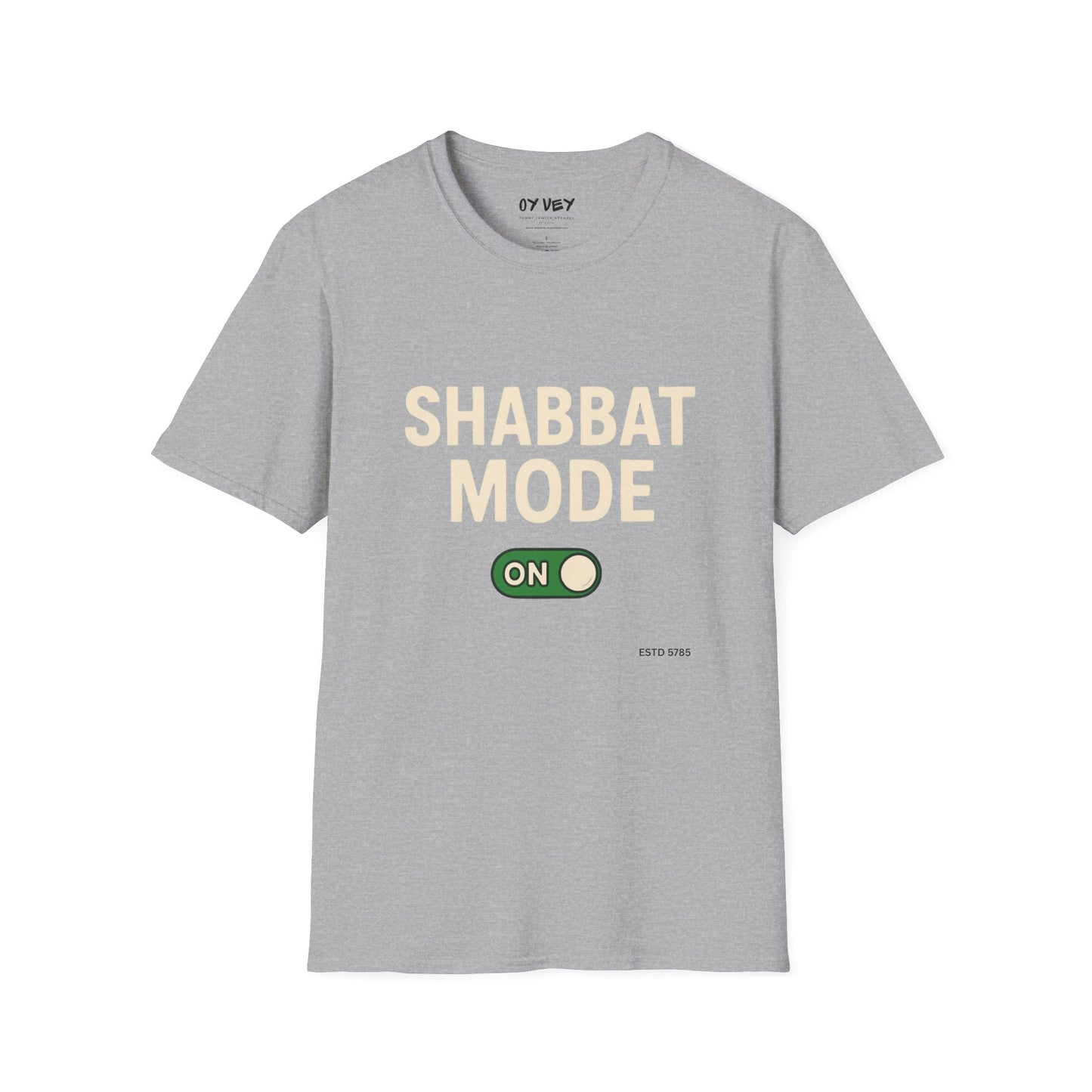 Shabbat Mode Activated 3 - Unisex soft T-shirt, Perfect Gift for Friends