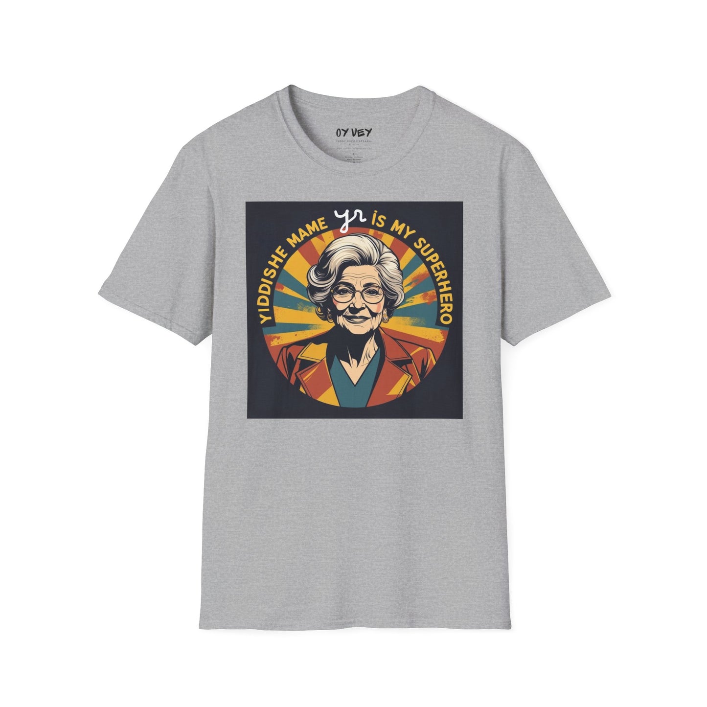 Yiddishe Mame 2 - Unisex soft T-shirt, Mothers Day