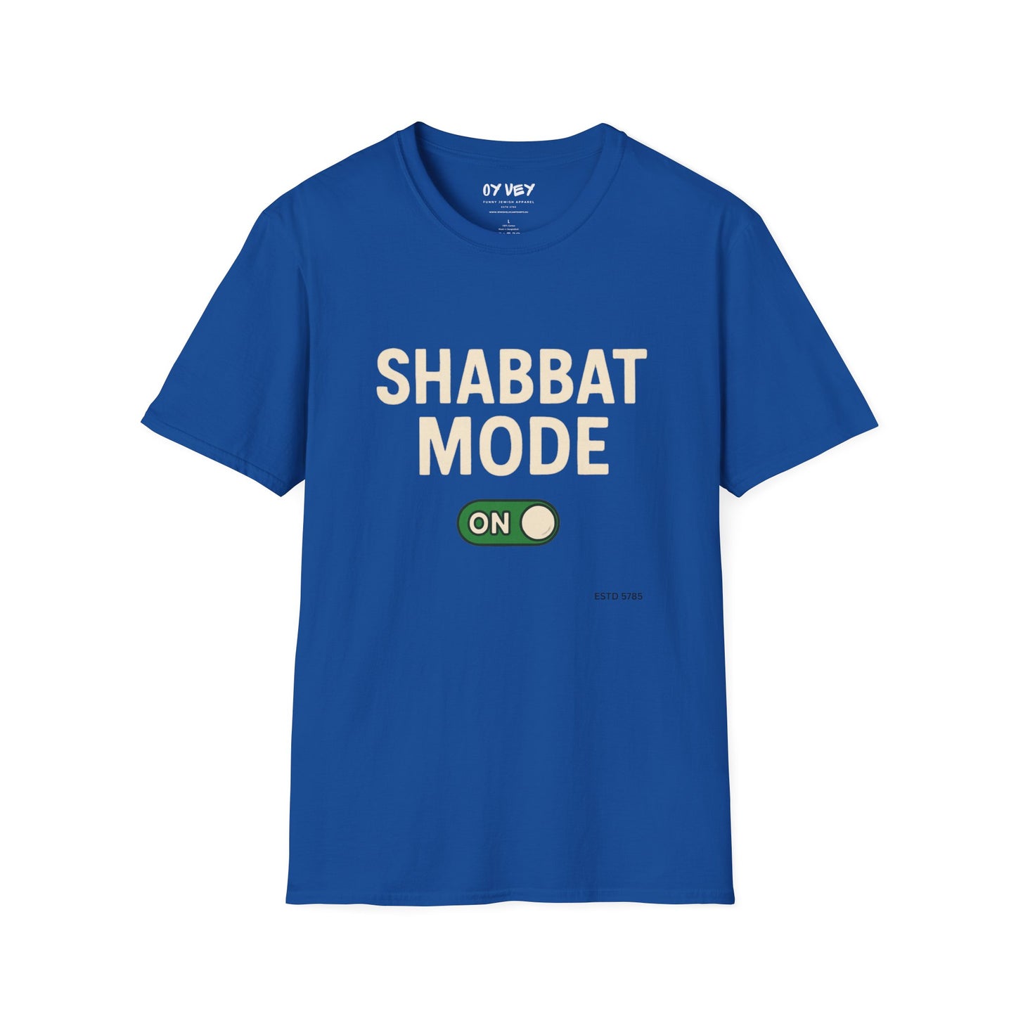 Shabbat Mode Activated 3 - Unisex soft T-shirt, Perfect Gift for Friends