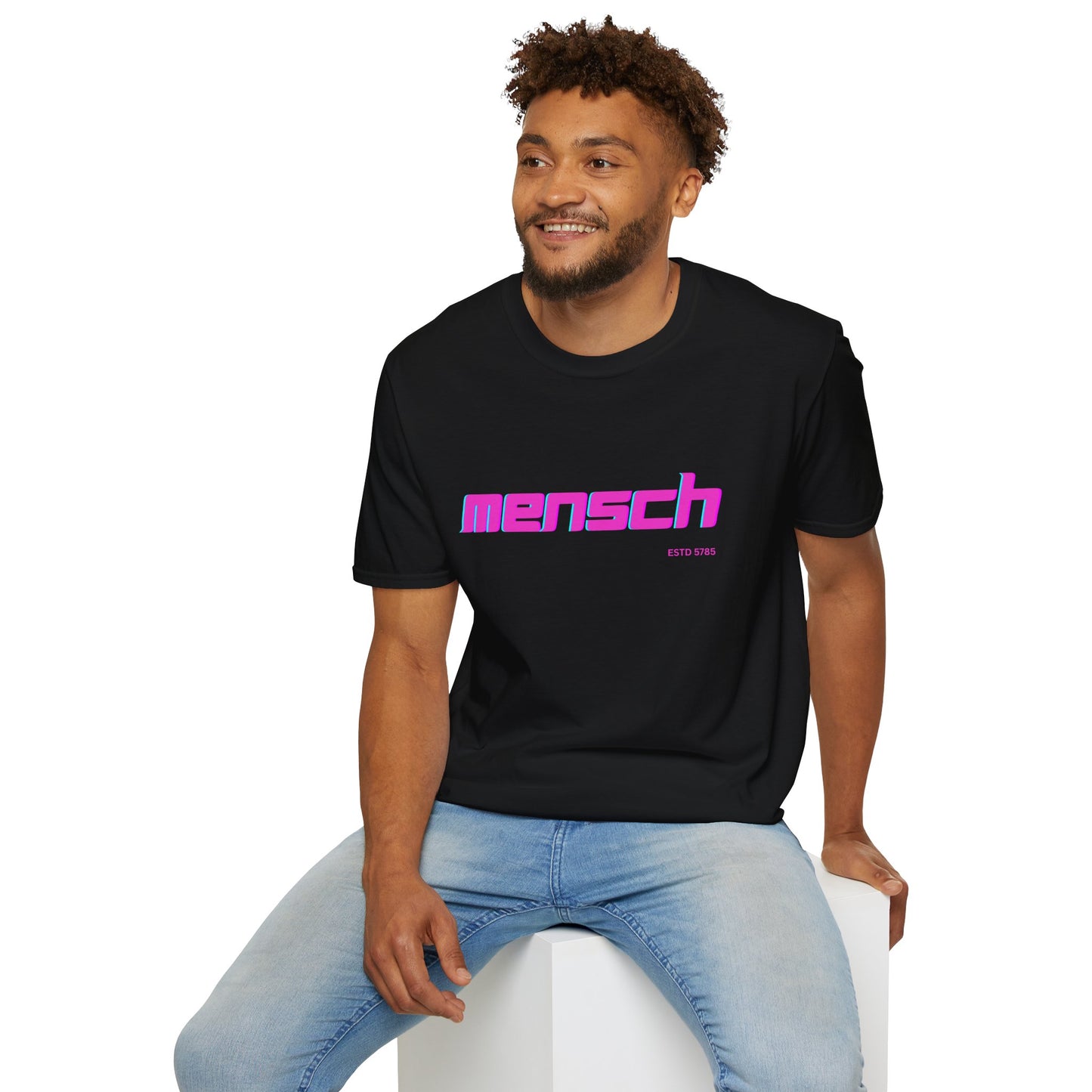 Mensch - Unisex Softstyle T-Shirt