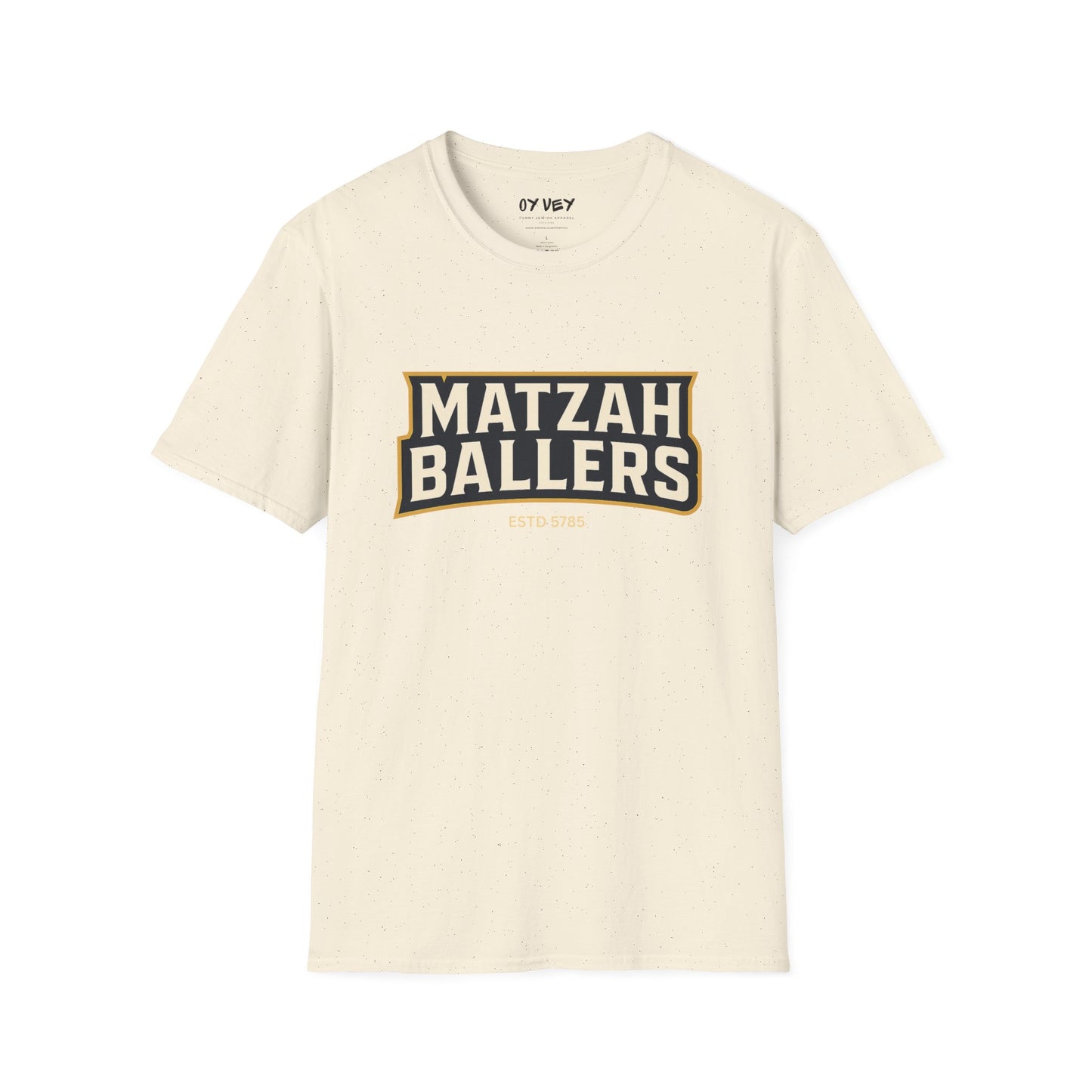 Matza Ballers 3 - Unisex soft T-shirt, Perfect Gift for Friends