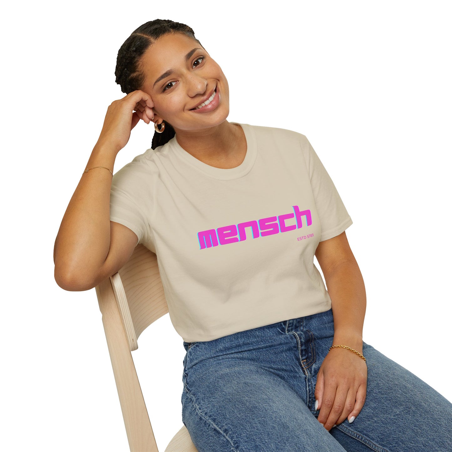 Mensch - Unisex Softstyle T-Shirt