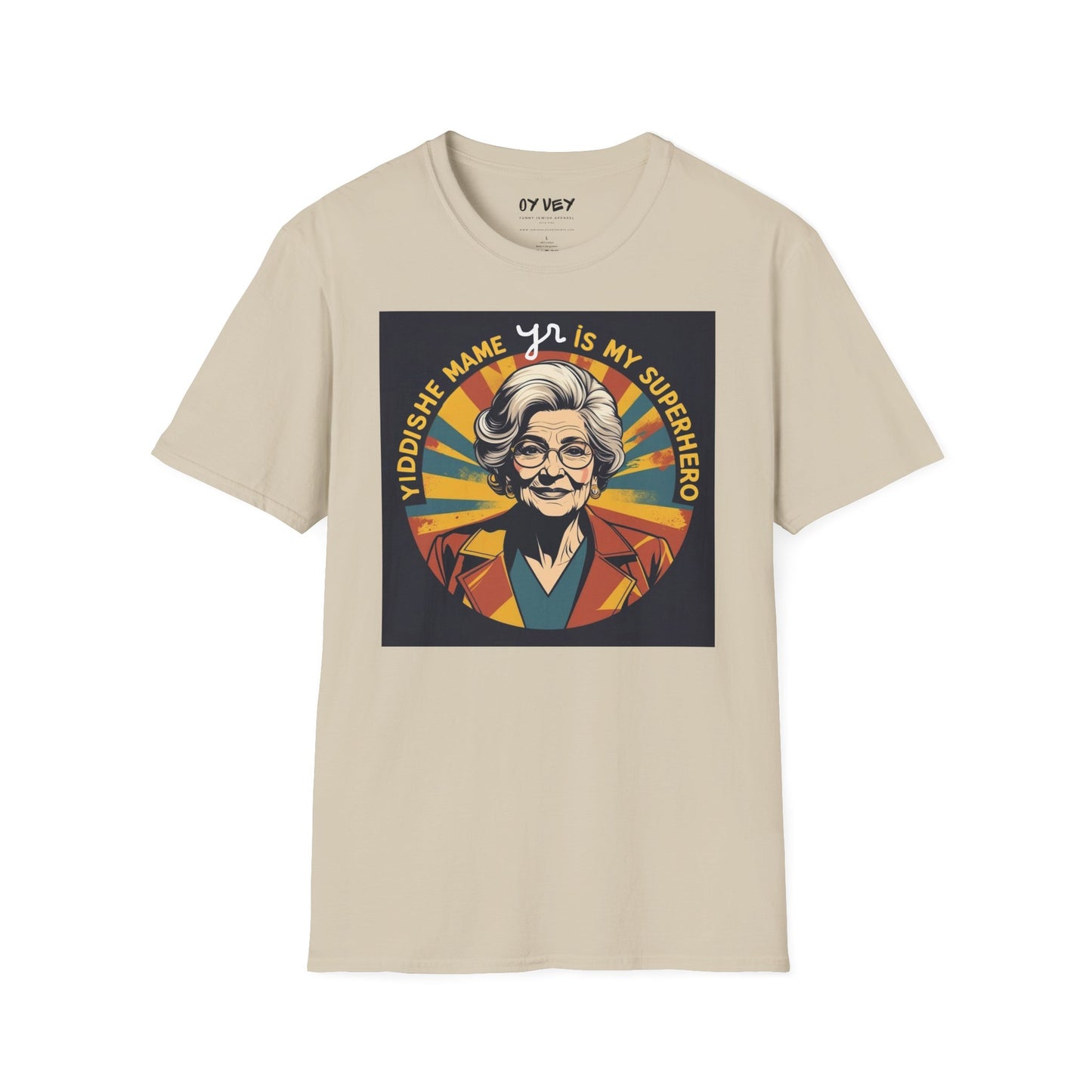 Yiddishe Mame 2 - Unisex soft T-shirt, Mothers Day