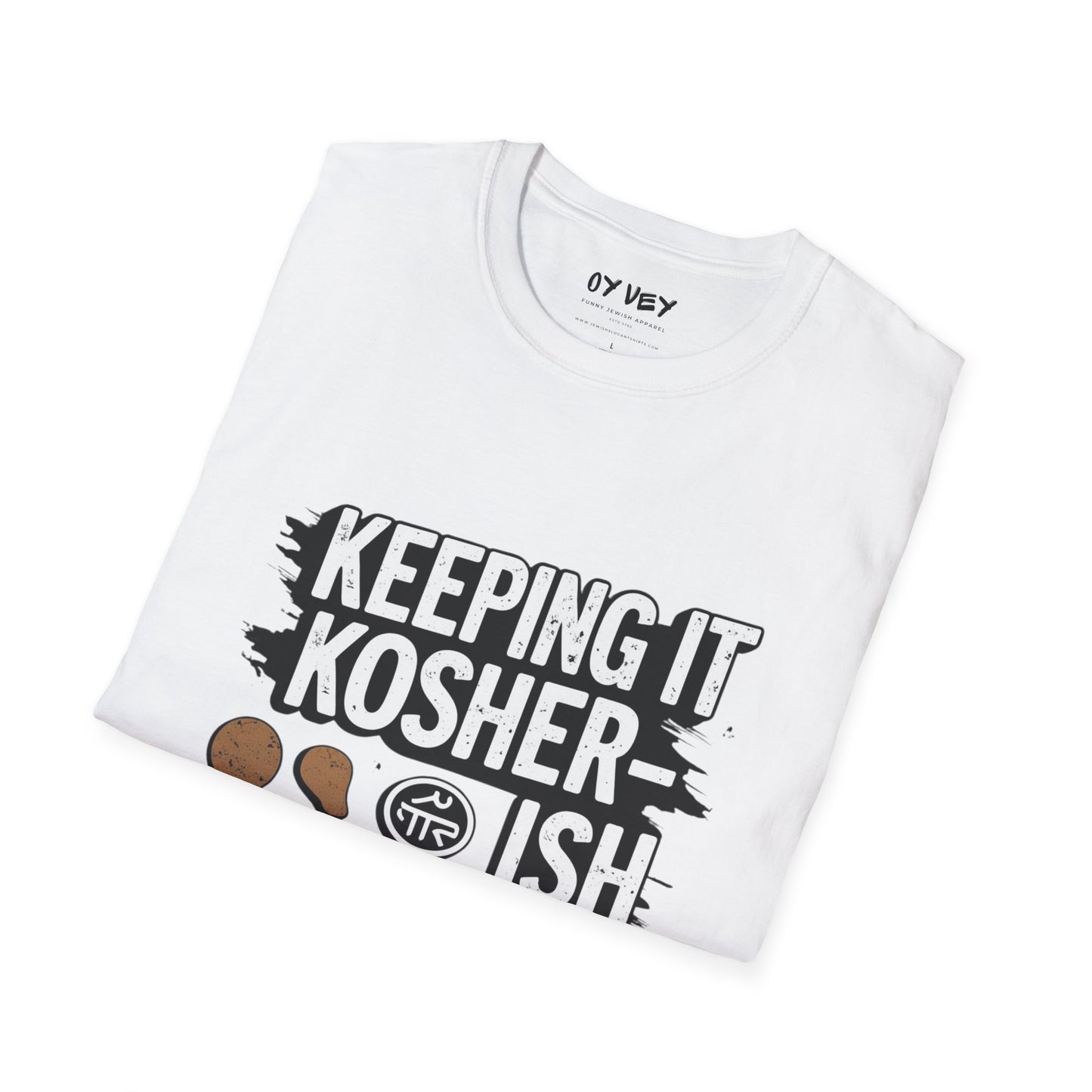 Keeping it Kosher-ish - Unisex soft T-shirt, Perfect Gift for Friends