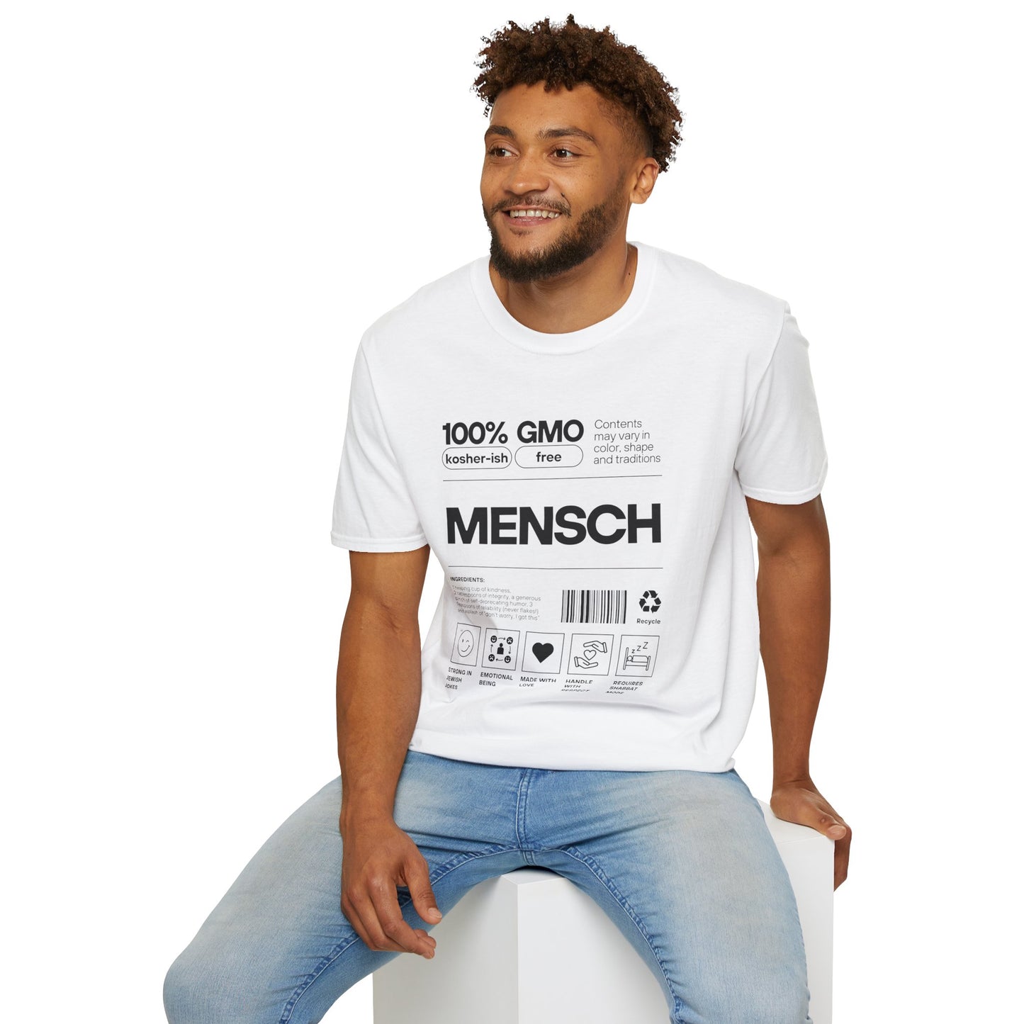 Mensch 2 - Unisex Softstyle T-Shirt