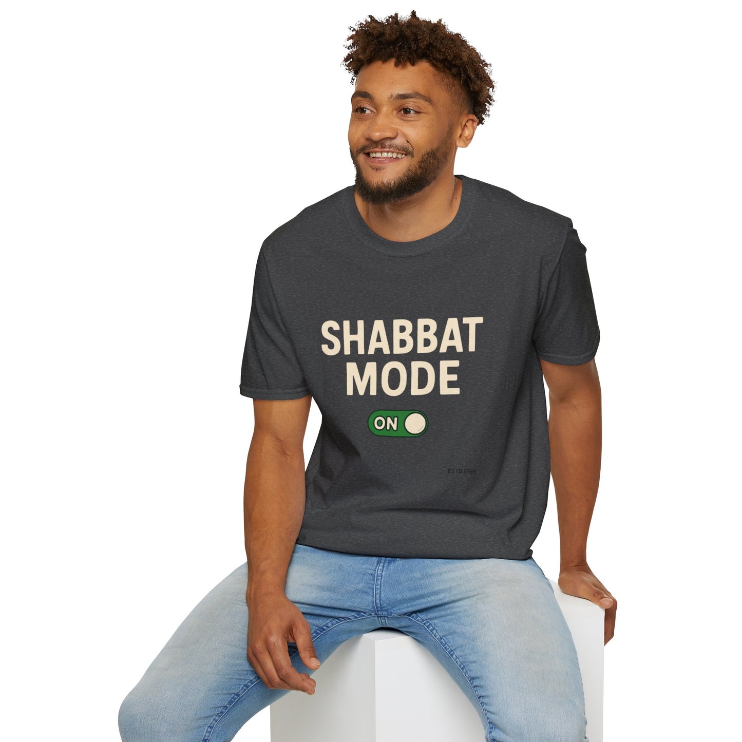 Shabbat Mode Activated 3 - Unisex soft T-shirt, Perfect Gift for Friends