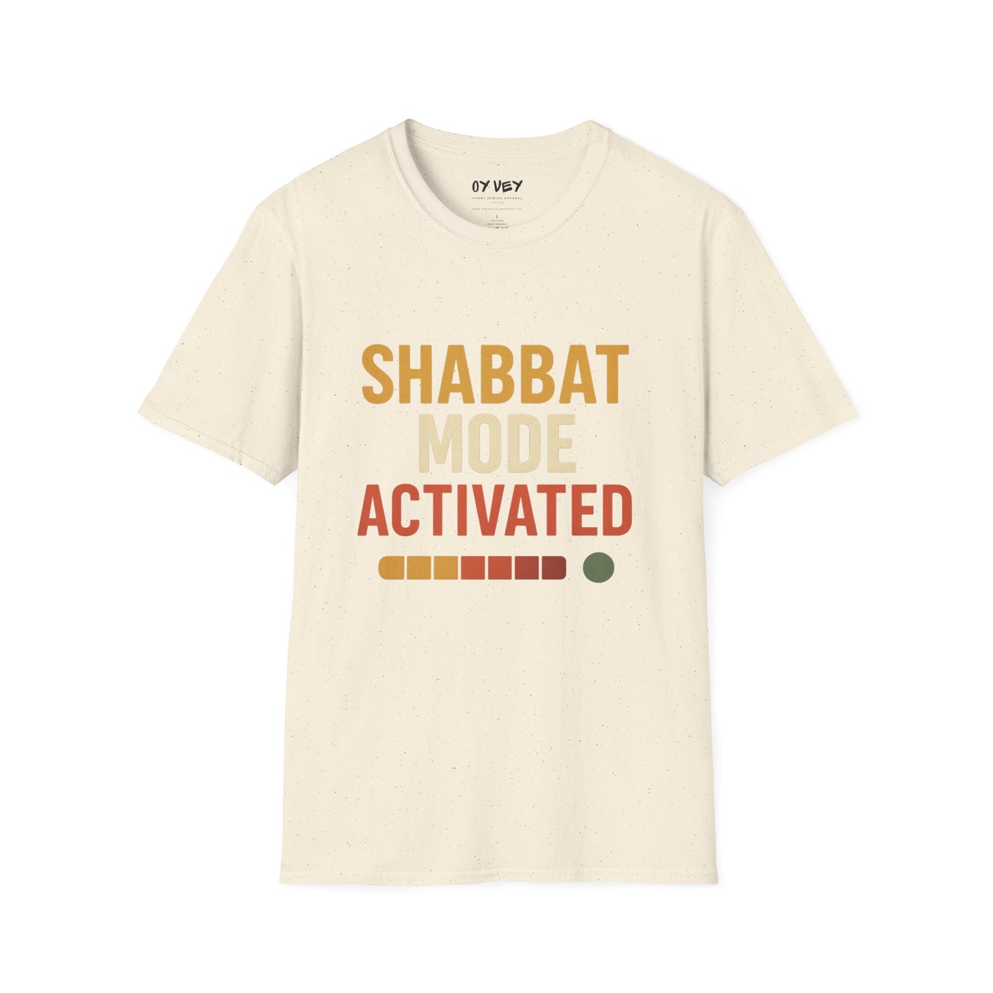 Shabbat Mode Activated - Unisex soft T-shirt, Perfect Gift for Friends