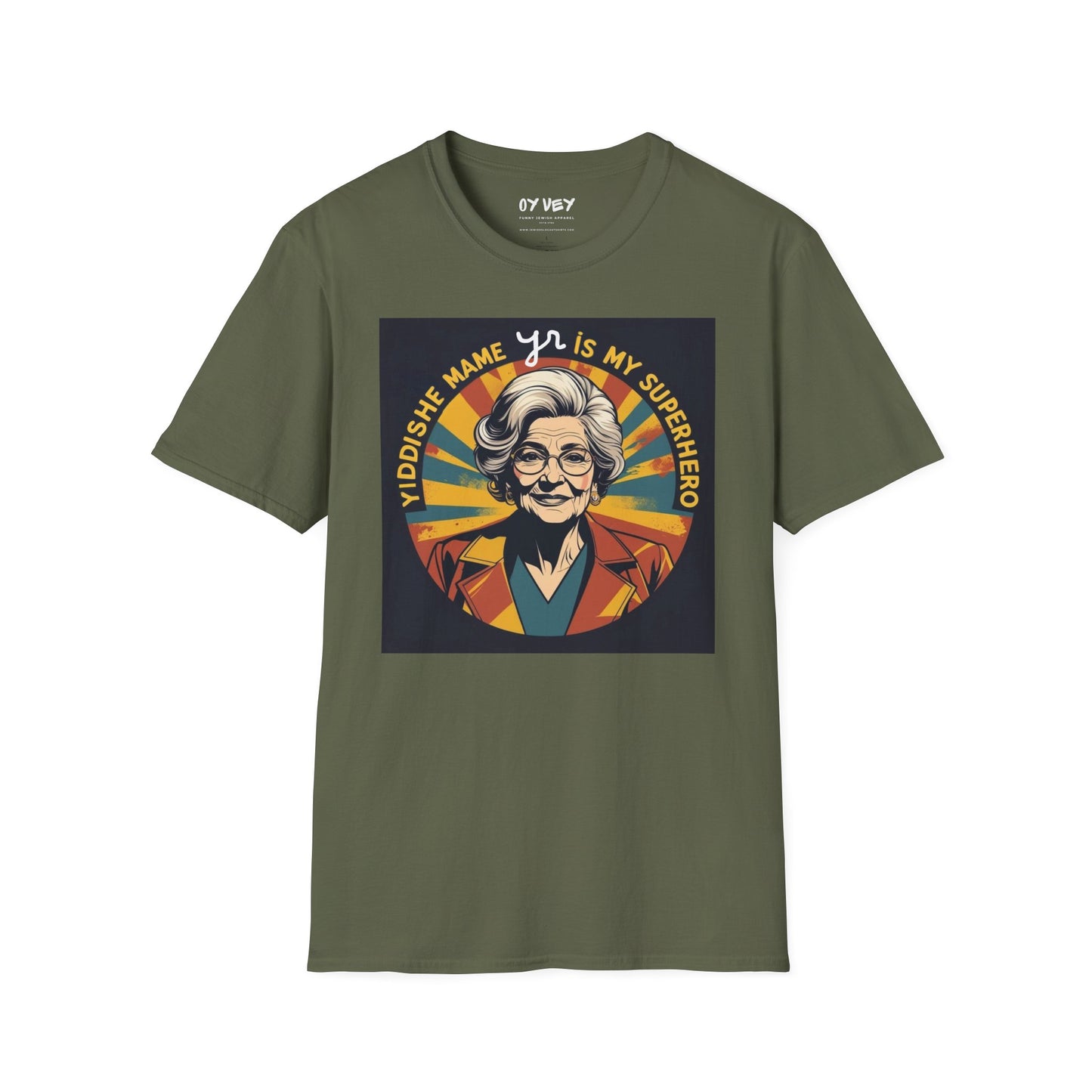 Yiddishe Mame 2 - Unisex soft T-shirt, Mothers Day