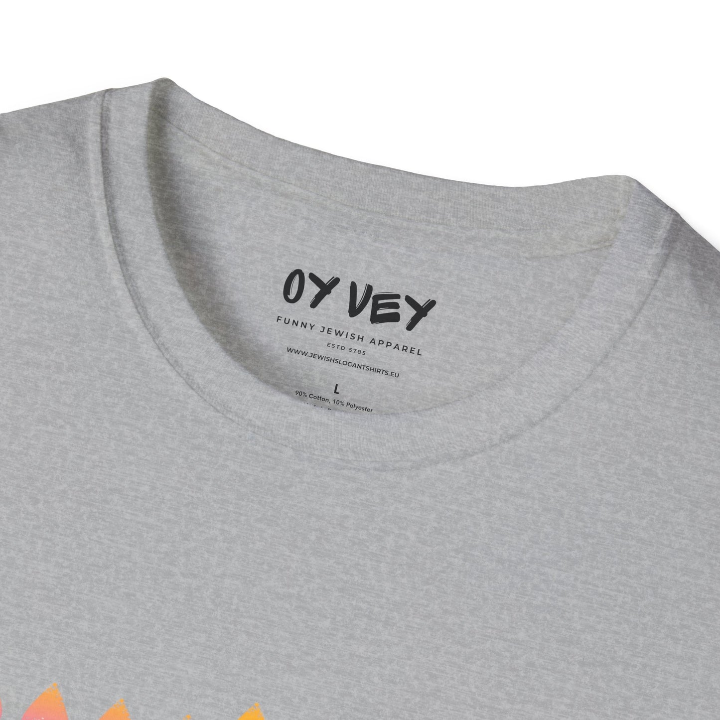 Chanukkiah - Unisex soft T-shirt, Perfect Gift for Chanukkah