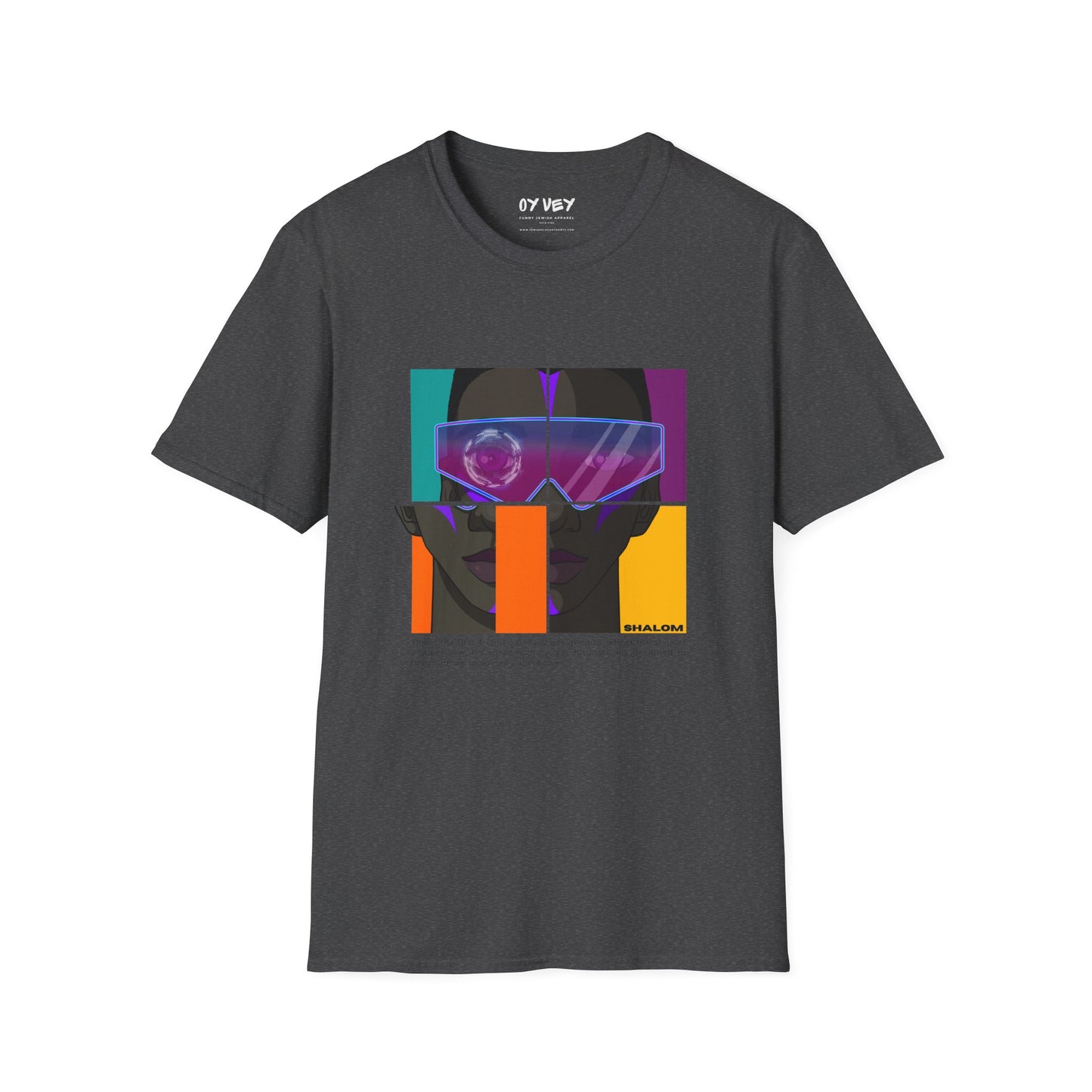Shalom Future - Unisex soft T-shirt, Cool Streetwear for Summer