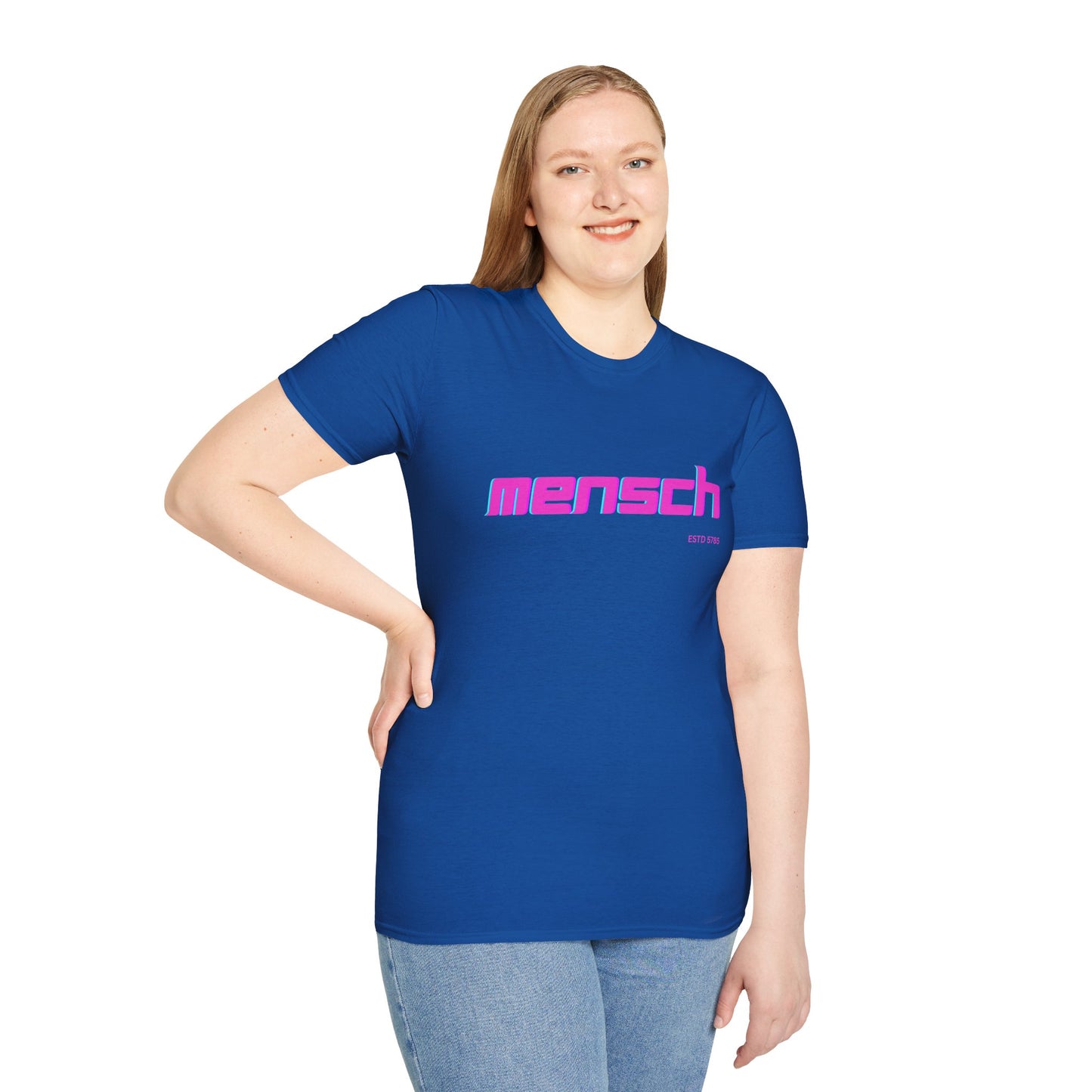 Mensch - Unisex Softstyle T-Shirt