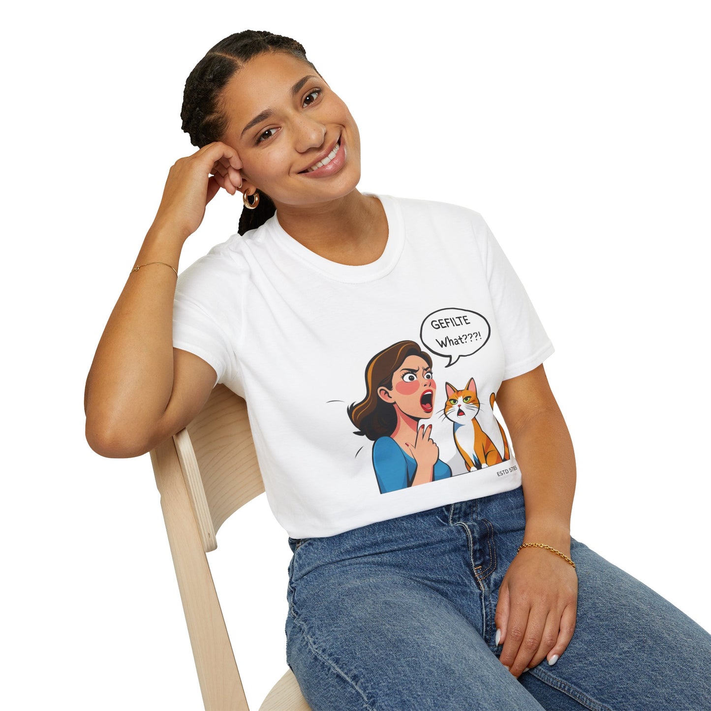 GEFILTE What???! - Unisex soft T-shirt