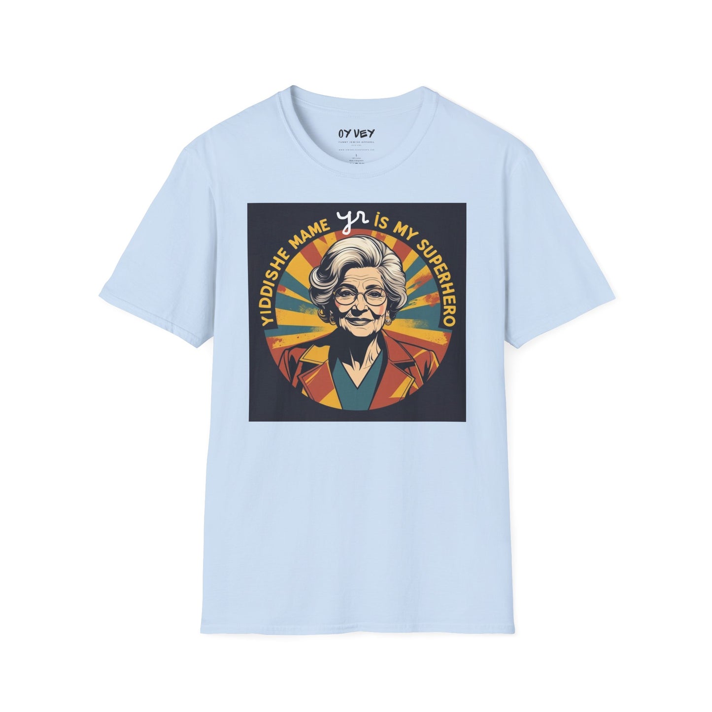 Yiddishe Mame 2 - Unisex soft T-shirt, Mothers Day