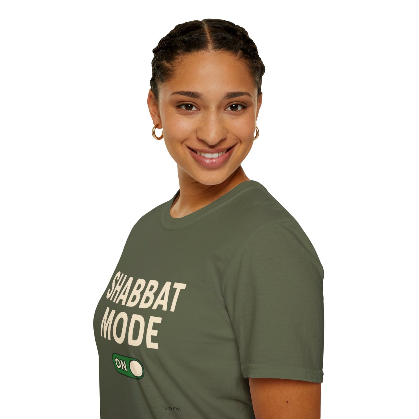 Shabbat Mode Activated 3 - Unisex soft T-shirt, Perfect Gift for Friends