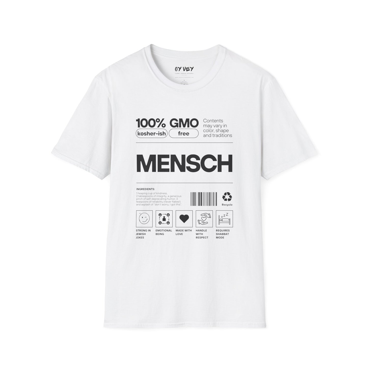 Mensch 3 - Unisex Softstyle T-Shirt