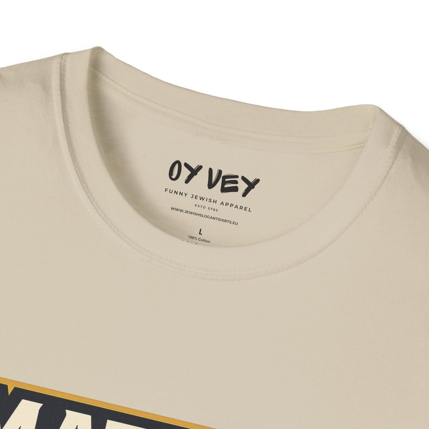 Matza Ballers 3 - Unisex soft T-shirt, Perfect Gift for Friends
