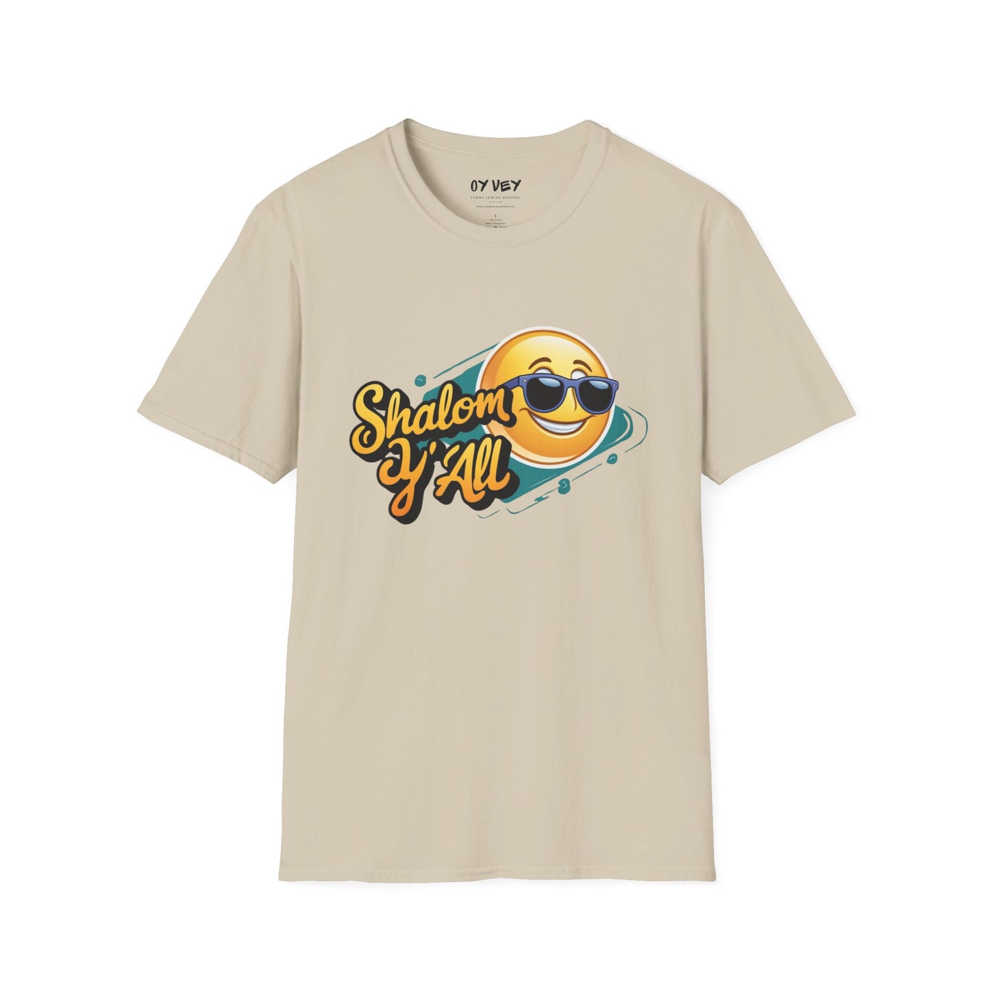 Shalom Y´all - Unisex soft T-shirt, Perfect Gift for Friends