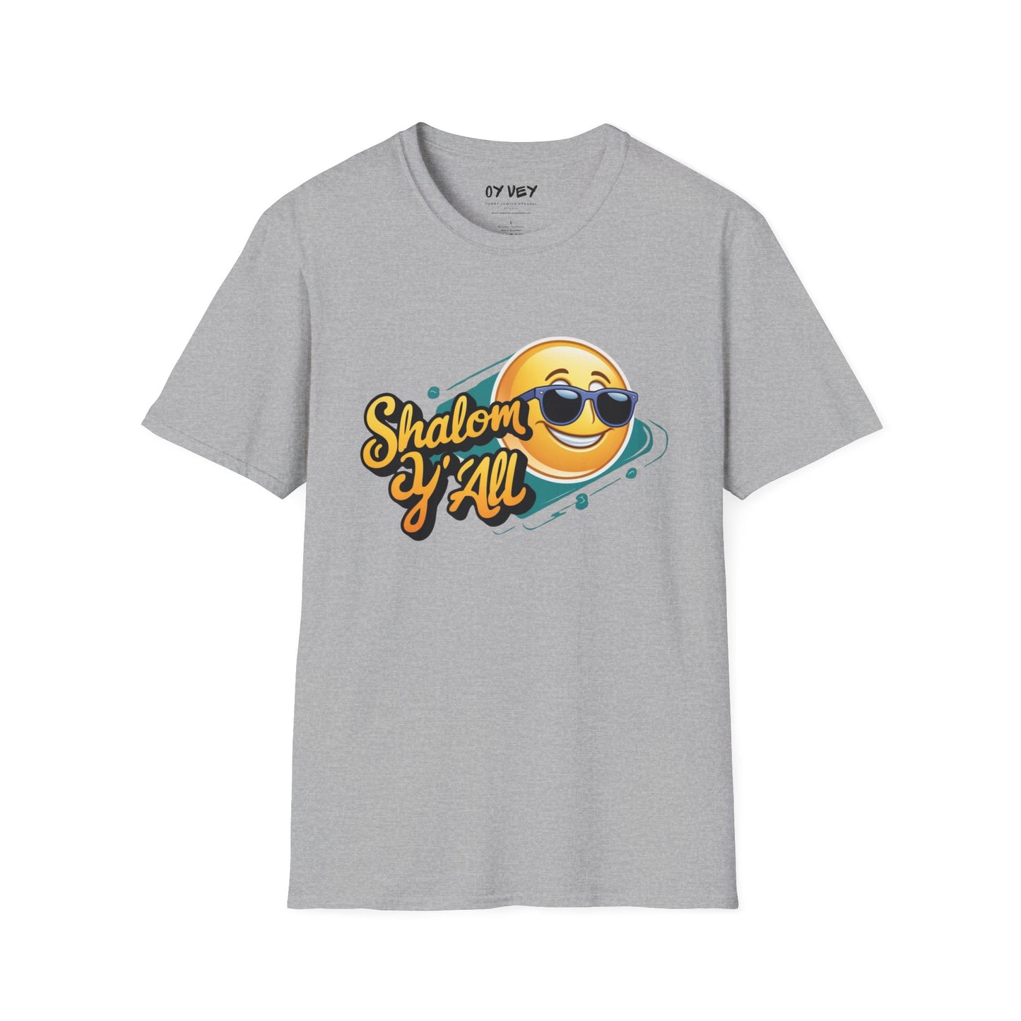 Shalom Y´all - Unisex soft T-shirt, Perfect Gift for Friends