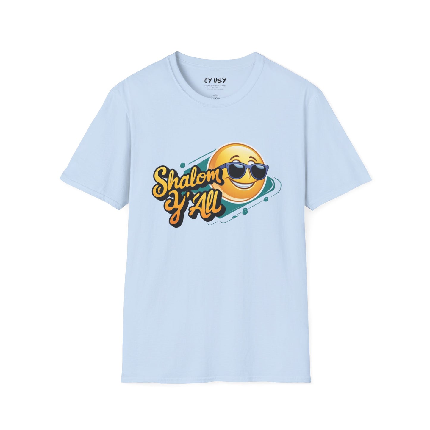 Shalom Y´all - Unisex soft T-shirt, Perfect Gift for Friends