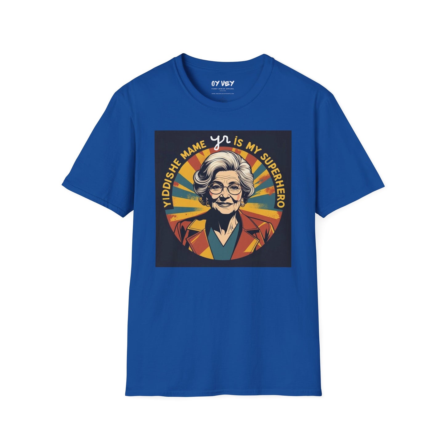 Yiddishe Mame 2 - Unisex soft T-shirt, Mothers Day