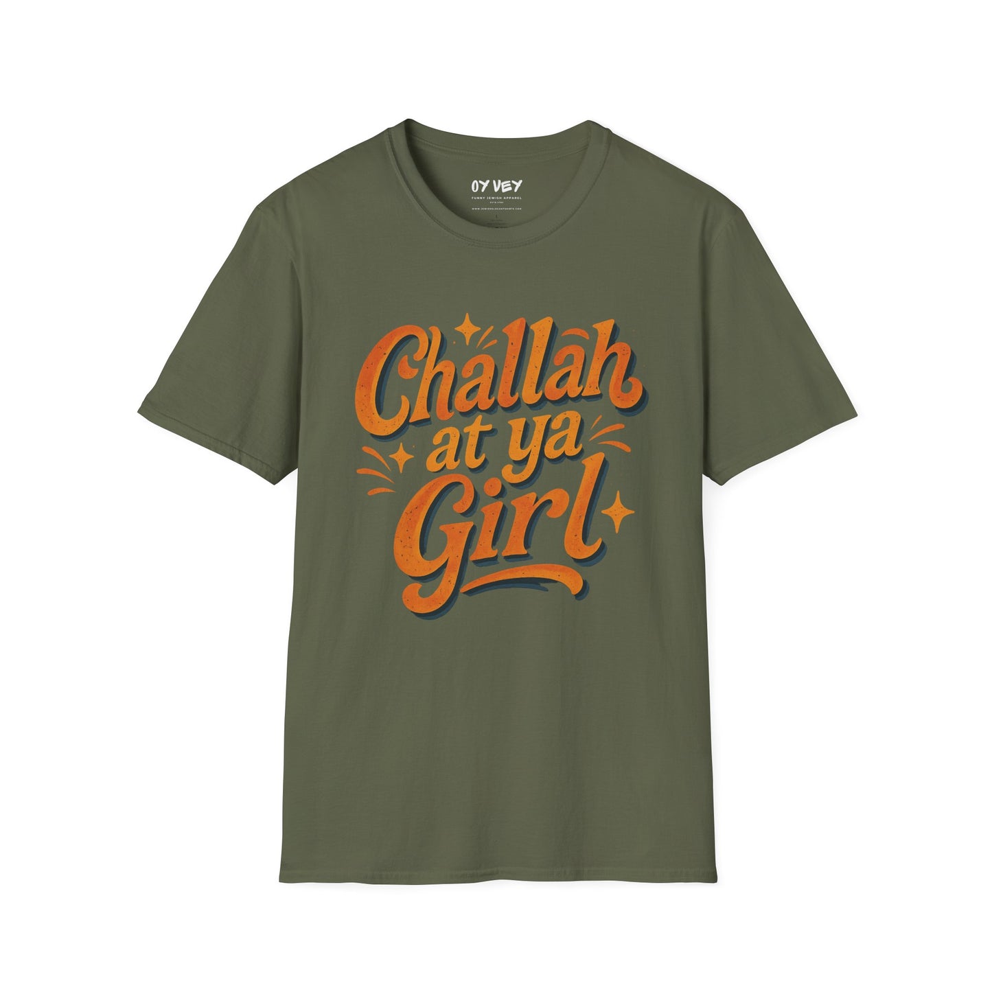 Challah At Ya Girl - Unisex soft T-shirt, Perfect Gift for Challah Bake