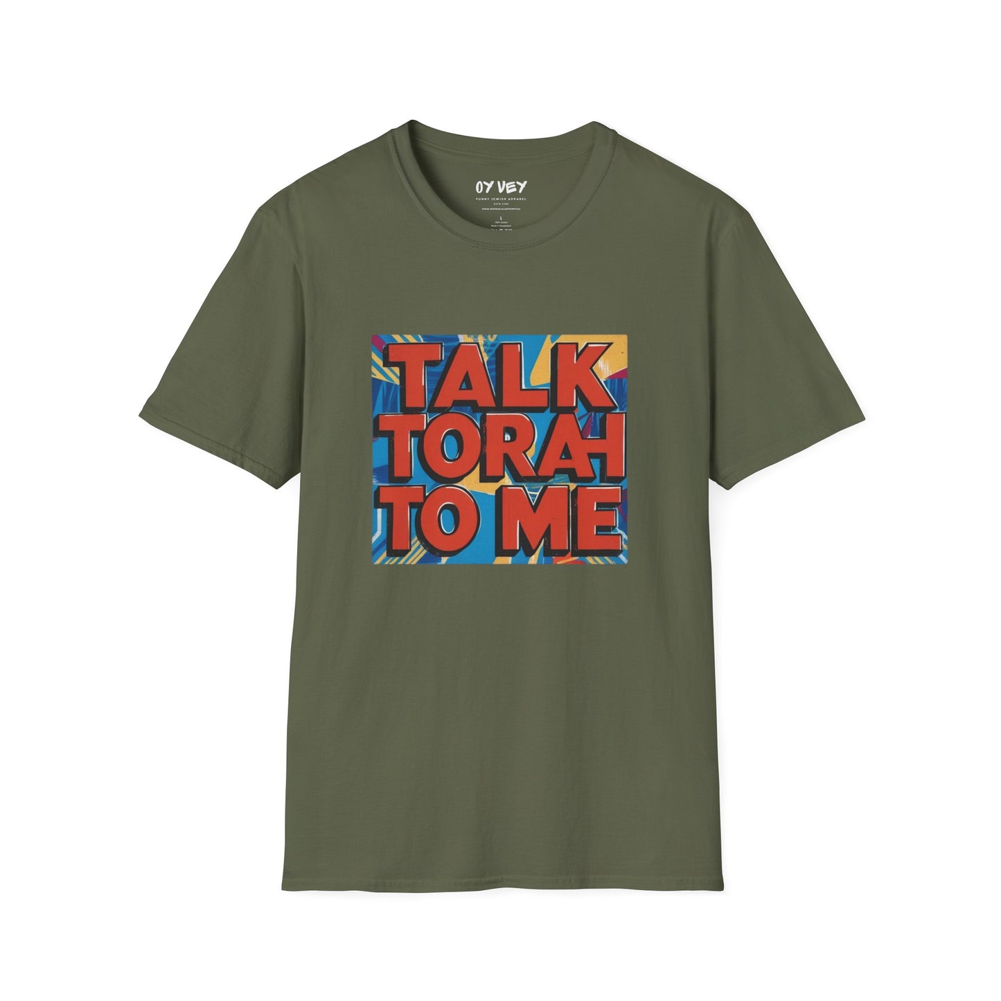 Talk Torah To Me - Unisex soft T-shirt, Perfect Gift for Friends