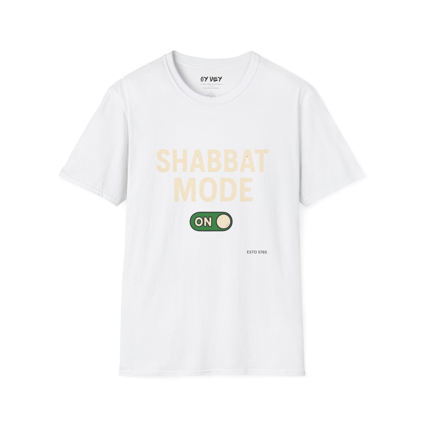 Shabbat Mode Activated 3 - Unisex soft T-shirt, Perfect Gift for Friends