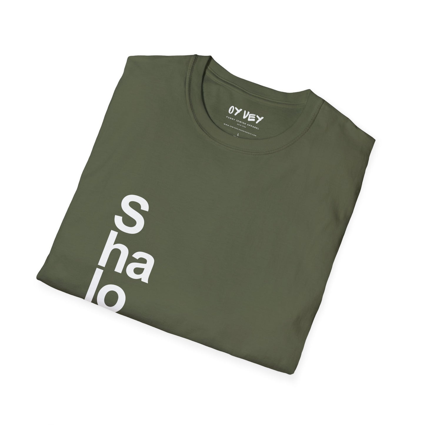 Shalom - Unisex soft T-shirt, Perfect Gift for Friends
