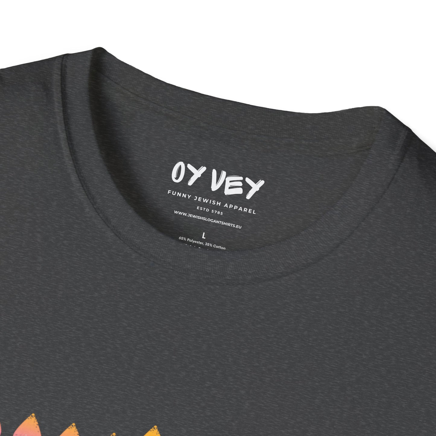 Chanukkiah - Unisex soft T-shirt, Perfect Gift for Chanukkah