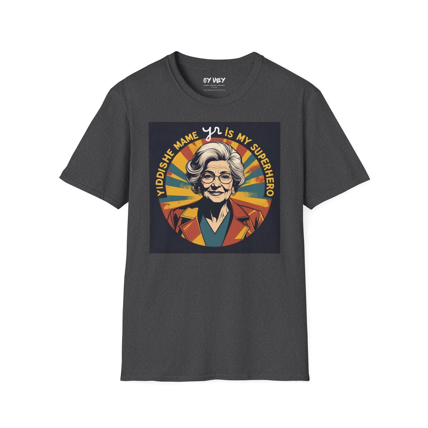 Yiddishe Mame 2 - Unisex soft T-shirt, Mothers Day