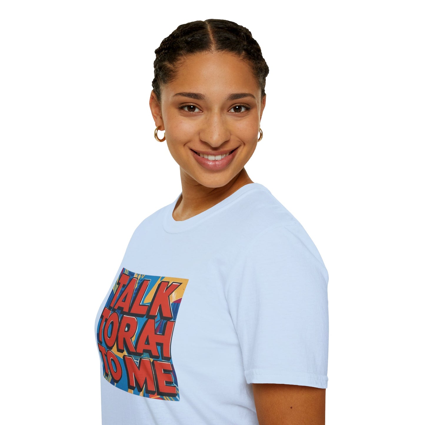 Talk Torah To Me - Unisex soft T-shirt, Perfect Gift for Friends