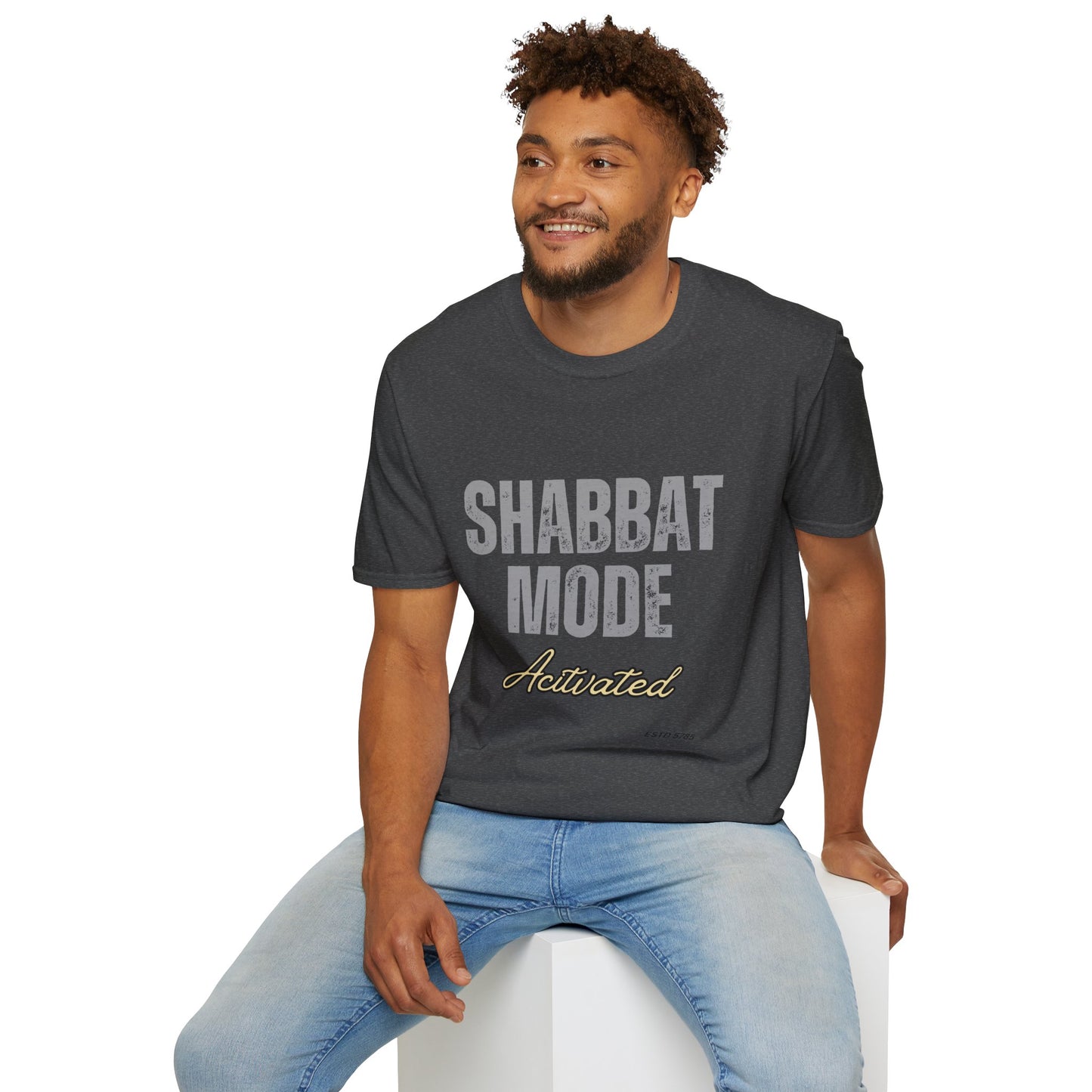 Shabbat Mode Activated 2 - Unisex soft T-shirt, Perfect Gift for Friends