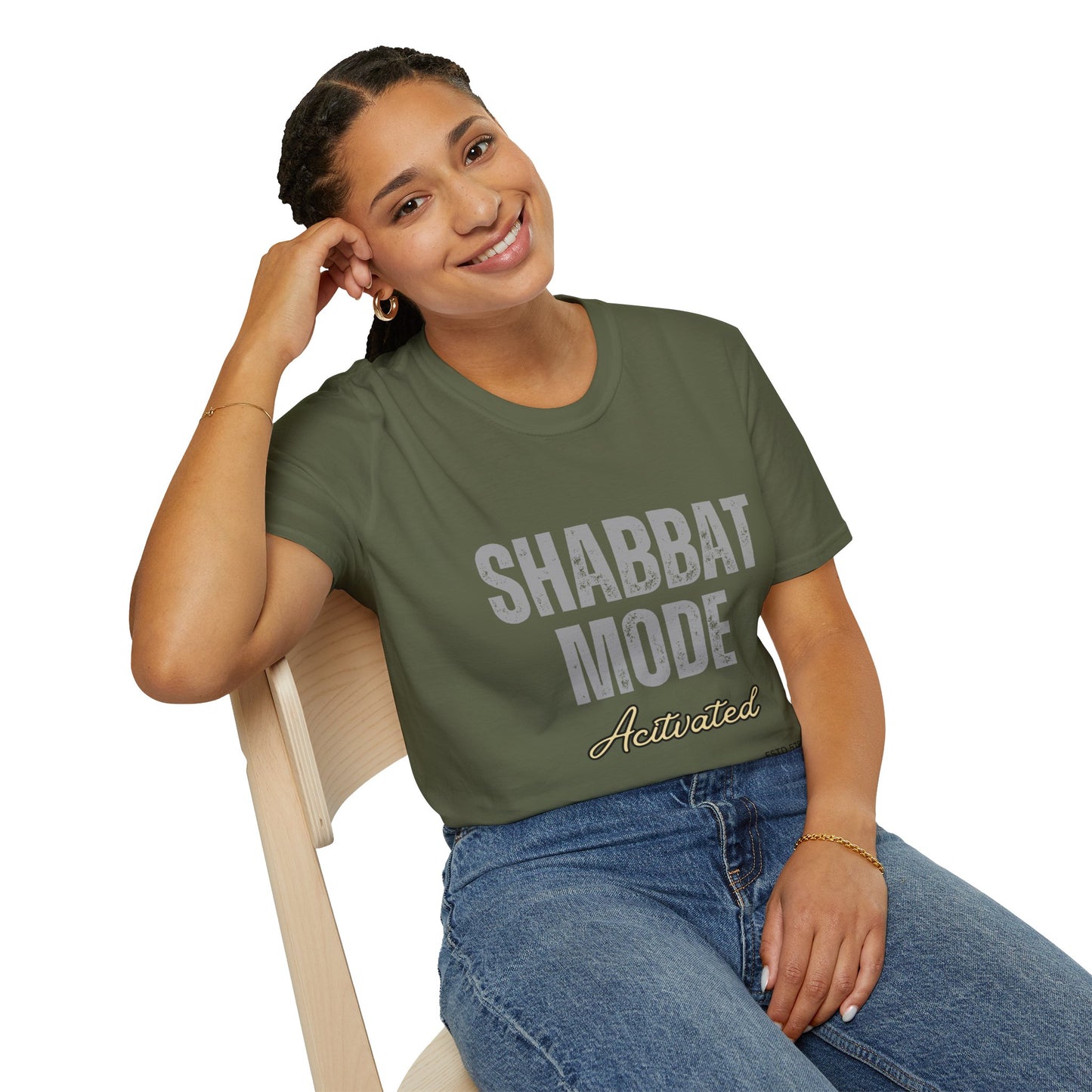 Shabbat Mode Activated 2 - Unisex soft T-shirt, Perfect Gift for Friends