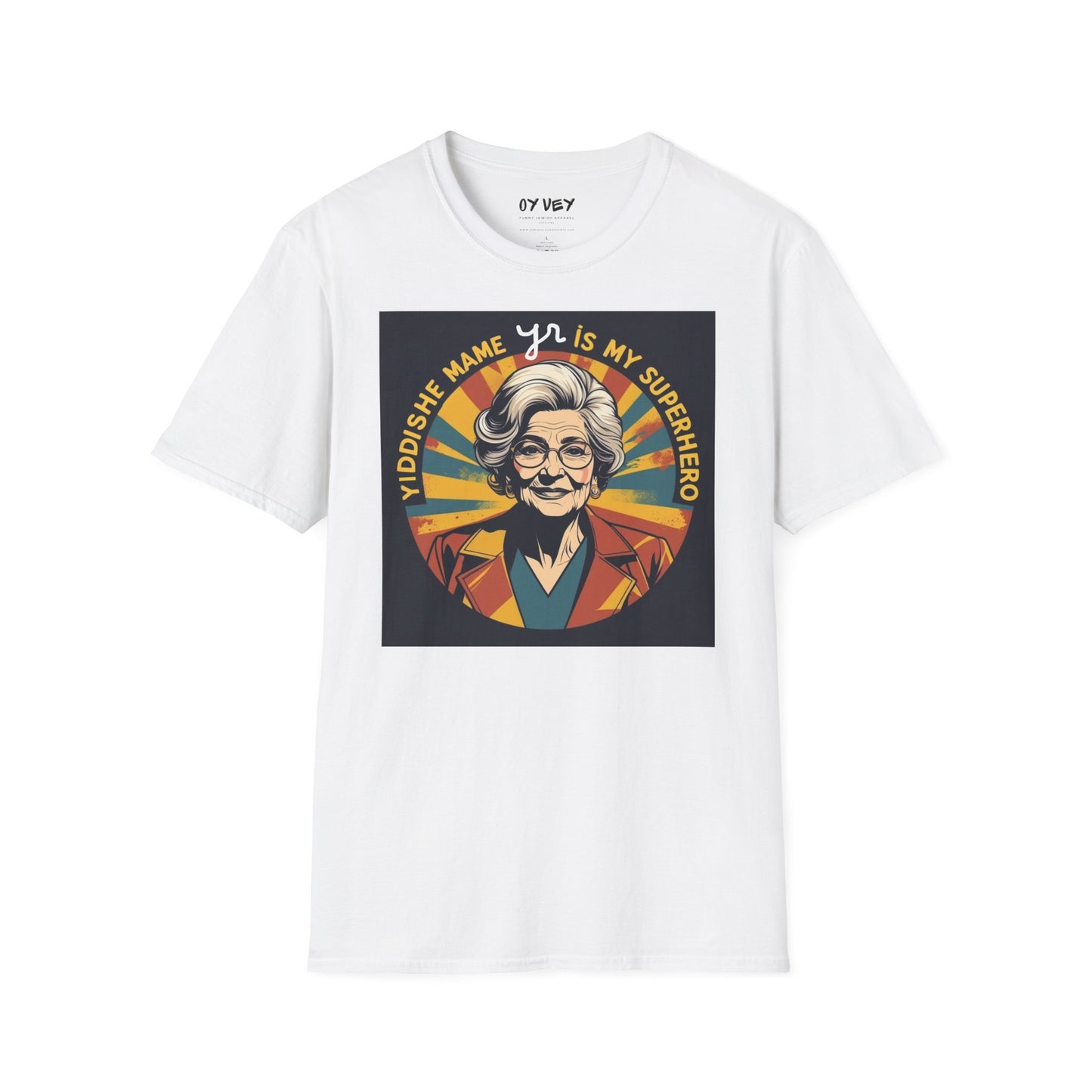 Yiddishe Mame 2 - Unisex soft T-shirt, Mothers Day