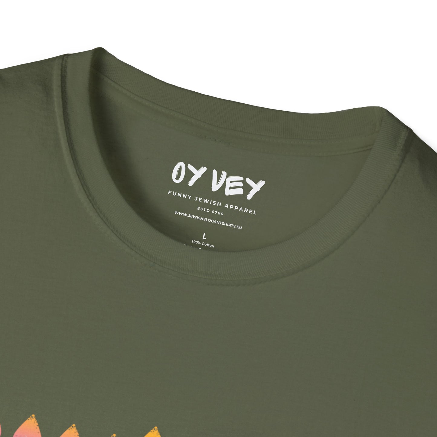 Chanukkiah - Unisex soft T-shirt, Perfect Gift for Chanukkah