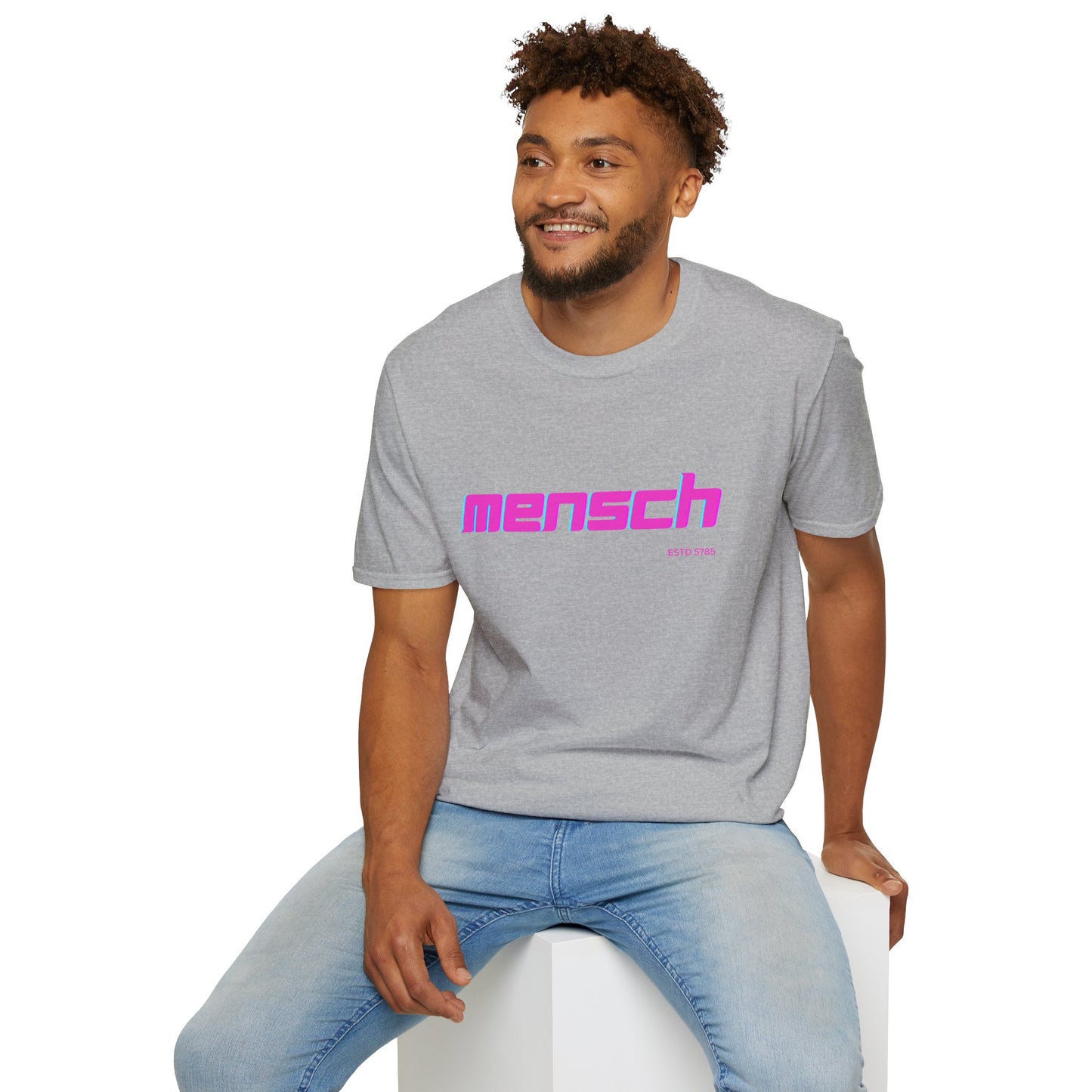 Mensch - Unisex Softstyle T-Shirt